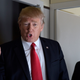 President Donald Trump on Air Force One on February 3, 2017 heading for a much-needed vacation after two weeks of beginning to dismantle everything good about the United States (AP Photo/Susan Walsh)